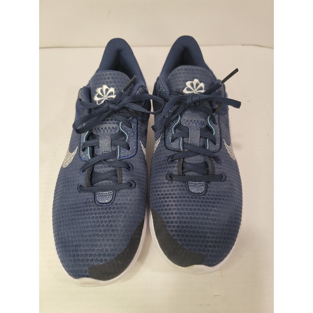 Nike Flex 10.5 Running shoes soft cushioning comfort blue breathable lace up